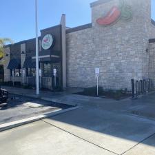 Chilli’s Bar & Grill Dumpster Pad & Concrete Cleaning in Long Beach, CA 4