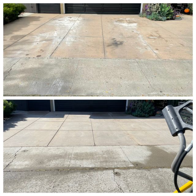 Oil stain removal from driveway costa mesa ca min