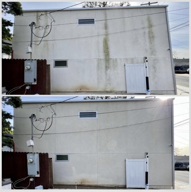 pressure washing
